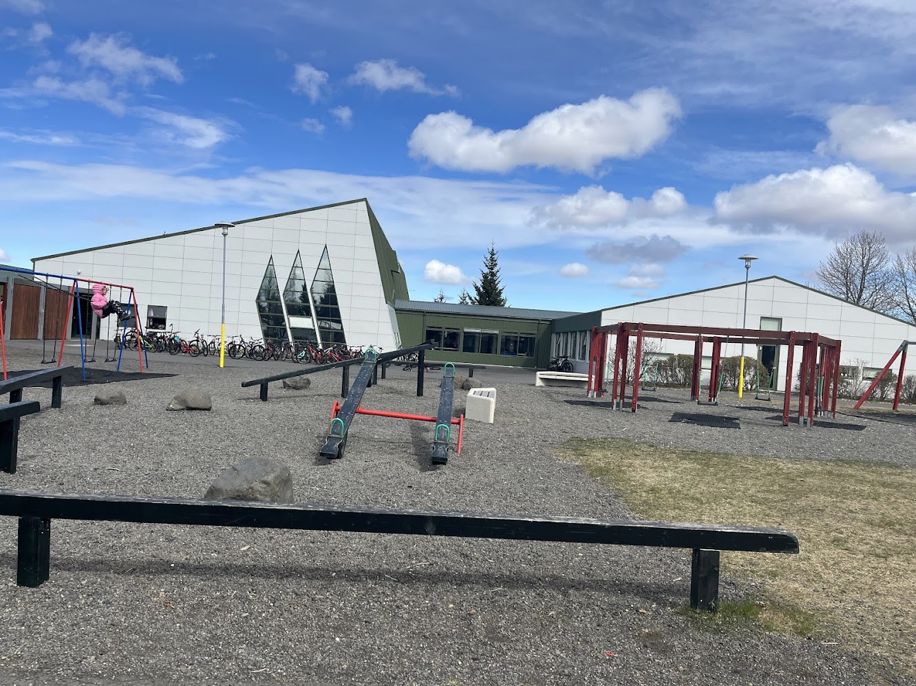 Hvolsskóli skolbyggnad